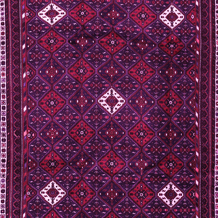 Machine Washable Persian Pink Traditional Rug, wshtr2167pnk