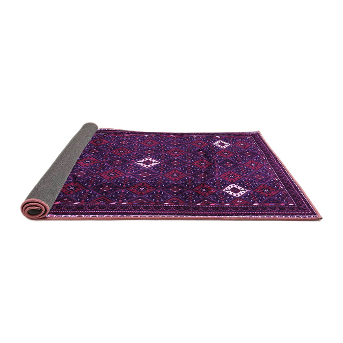 Sideview of Persian Purple Traditional Rug, tr2167pur