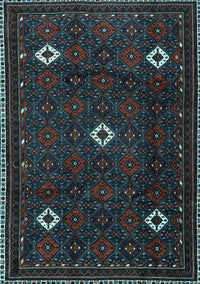 Persian Light Blue Traditional Rug, tr2167lblu