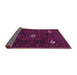 Sideview of Persian Pink Traditional Rug, tr2167pnk