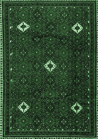 Persian Emerald Green Traditional Rug, tr2167emgrn