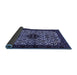 Sideview of Persian Blue Traditional Rug, tr2168blu