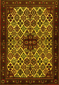 Persian Yellow Traditional Rug, tr2168yw