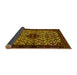 Sideview of Persian Yellow Traditional Rug, tr2168yw