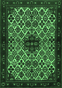 Persian Emerald Green Traditional Rug, tr2168emgrn