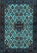 Persian Light Blue Traditional Rug, tr2168lblu
