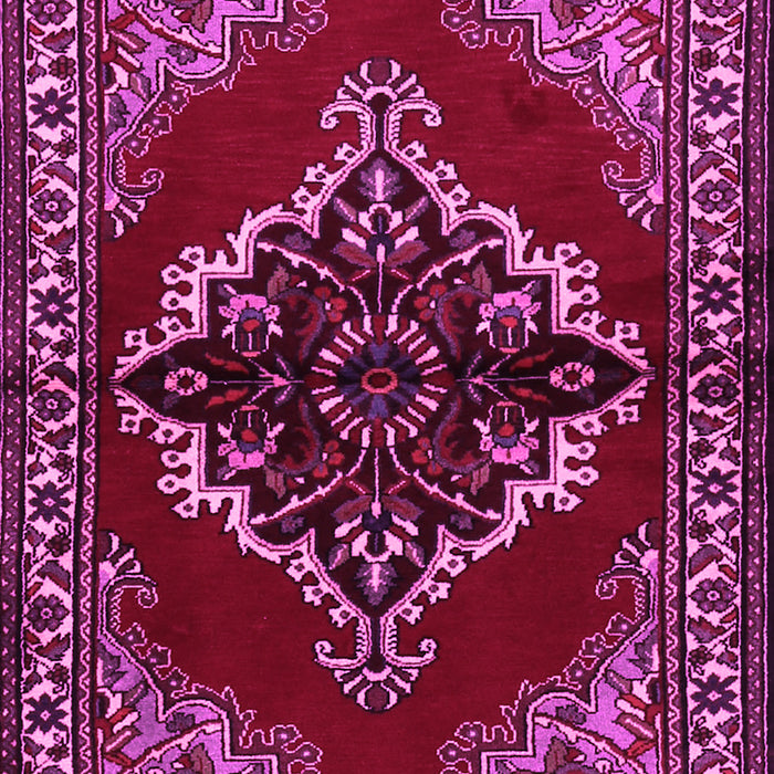 Medallion Pink Traditional Rug, tr2169pnk