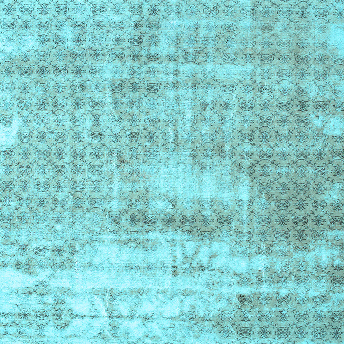 Square Persian Light Blue Traditional Rug, tr216lblu