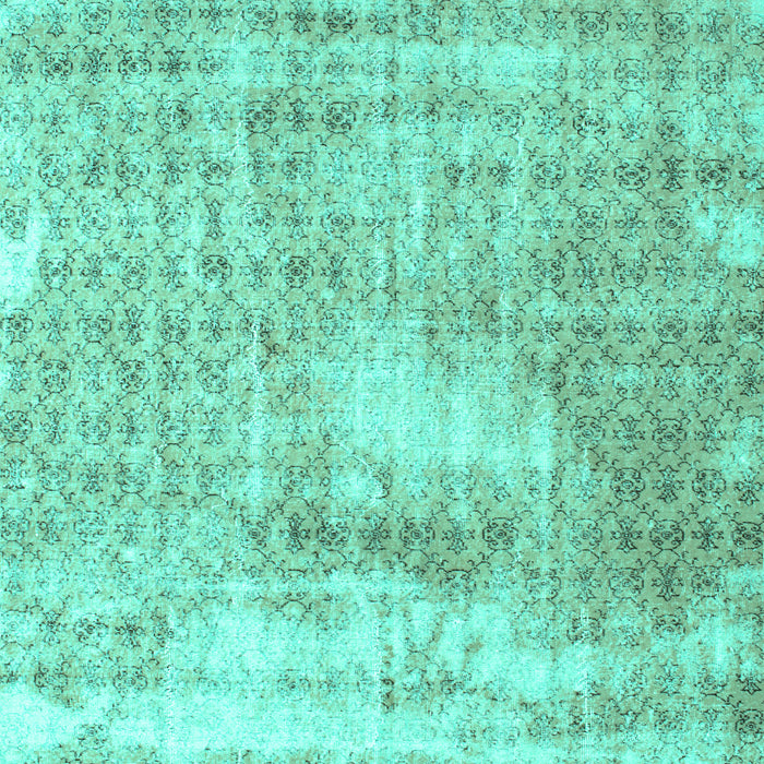Machine Washable Persian Turquoise Traditional Area Rugs, wshtr216turq