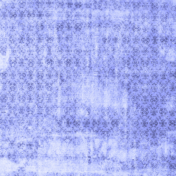 Machine Washable Persian Blue Traditional Rug, wshtr216blu