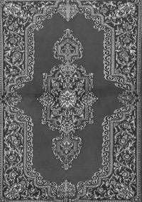 Medallion Gray Traditional Rug, tr2170gry