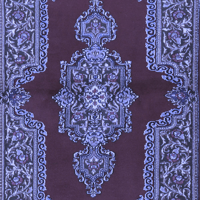 Medallion Blue Traditional Rug, tr2170blu