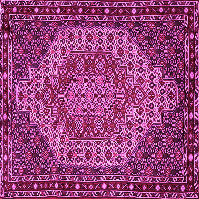 Square Persian Pink Traditional Rug, tr2171pnk