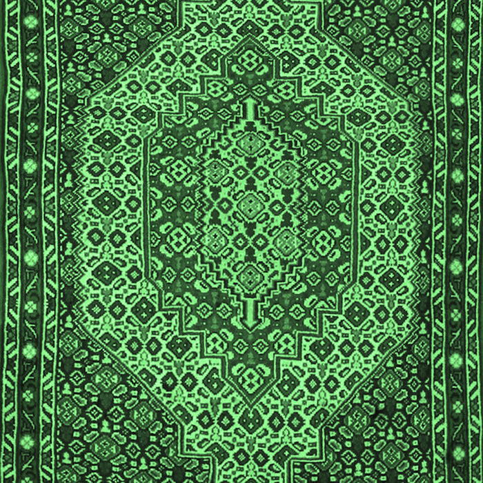 Persian Emerald Green Traditional Rug, tr2171emgrn