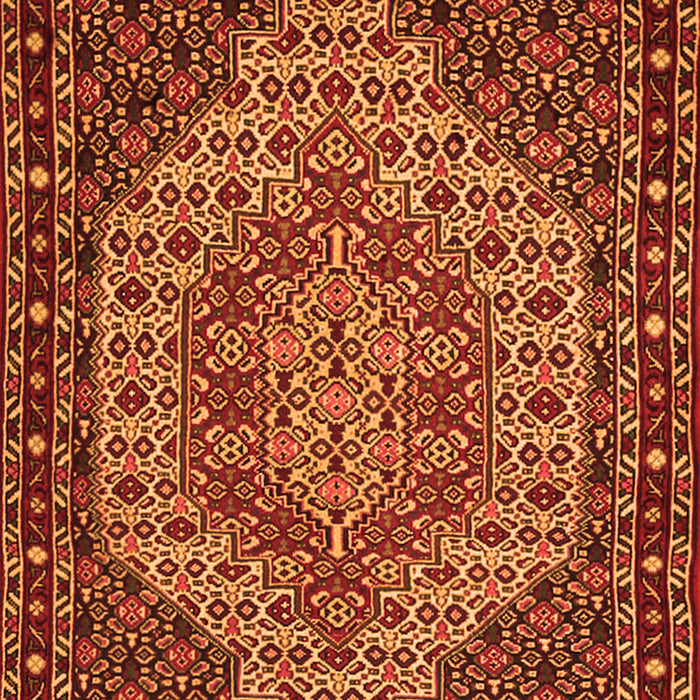 Persian Orange Traditional Rug, tr2171org
