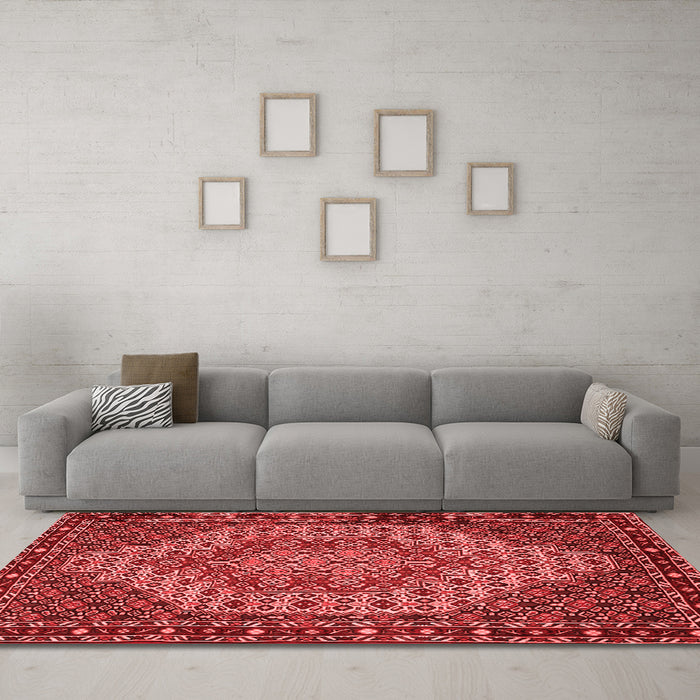 Traditional Red Washable Rugs