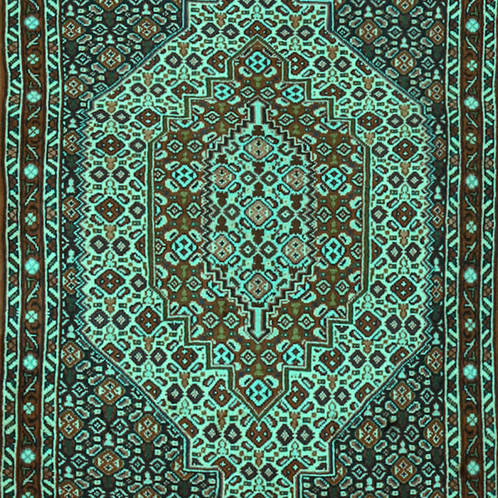 Persian Turquoise Traditional Rug, tr2171turq