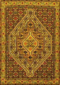 Persian Yellow Traditional Rug, tr2172yw