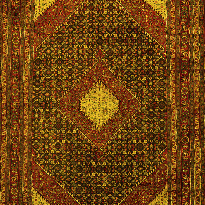Persian Yellow Traditional Rug, tr2173yw