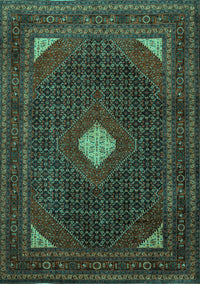 Persian Turquoise Traditional Rug, tr2173turq