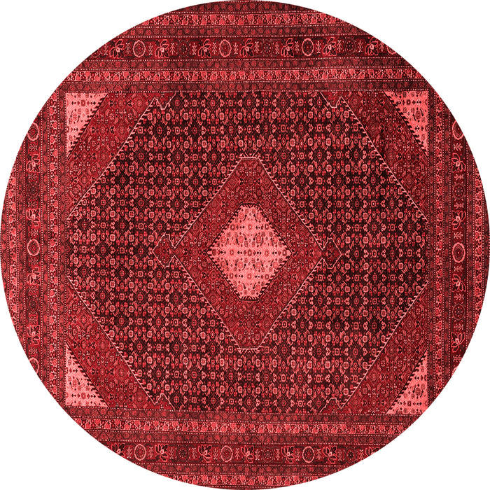 Machine Washable Persian Red Traditional Rug, wshtr2173red