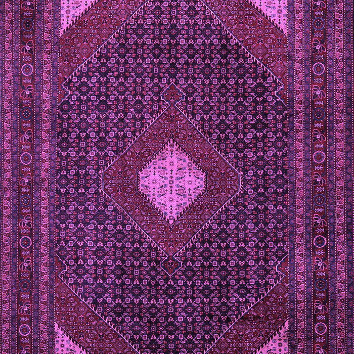 Machine Washable Persian Purple Traditional Area Rugs, wshtr2173pur