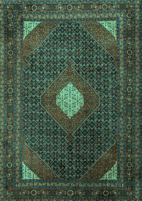 Persian Turquoise Traditional Rug, tr2174turq