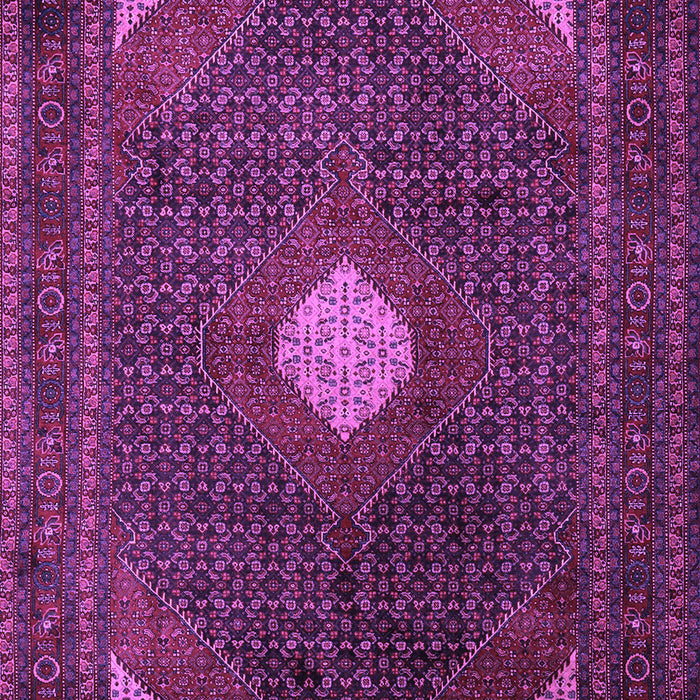 Machine Washable Persian Purple Traditional Area Rugs, wshtr2174pur