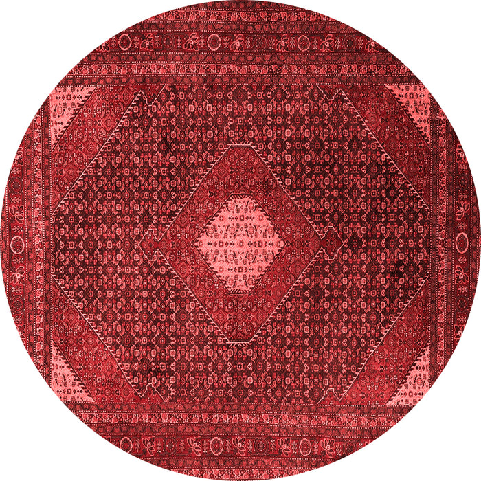 Machine Washable Persian Red Traditional Rug, wshtr2174red