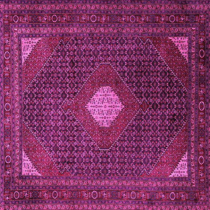 Square Persian Pink Traditional Rug, tr2174pnk