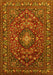 Persian Yellow Traditional Rug, tr2175yw