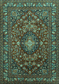 Persian Turquoise Traditional Rug, tr2175turq