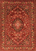 Persian Orange Traditional Rug, tr2175org