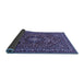 Sideview of Persian Blue Traditional Rug, tr2175blu