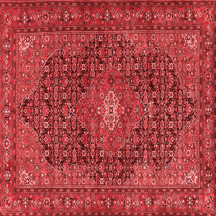 Machine Washable Persian Red Traditional Rug, wshtr2176red