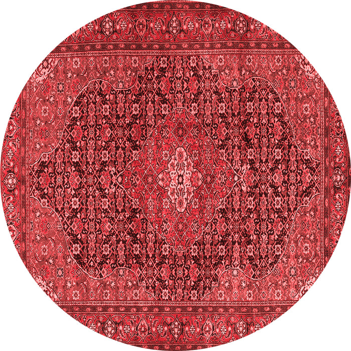 Machine Washable Persian Red Traditional Rug, wshtr2176red
