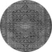 Square Persian Gray Traditional Rug, tr2176gry