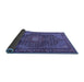 Sideview of Persian Blue Traditional Rug, tr2176blu