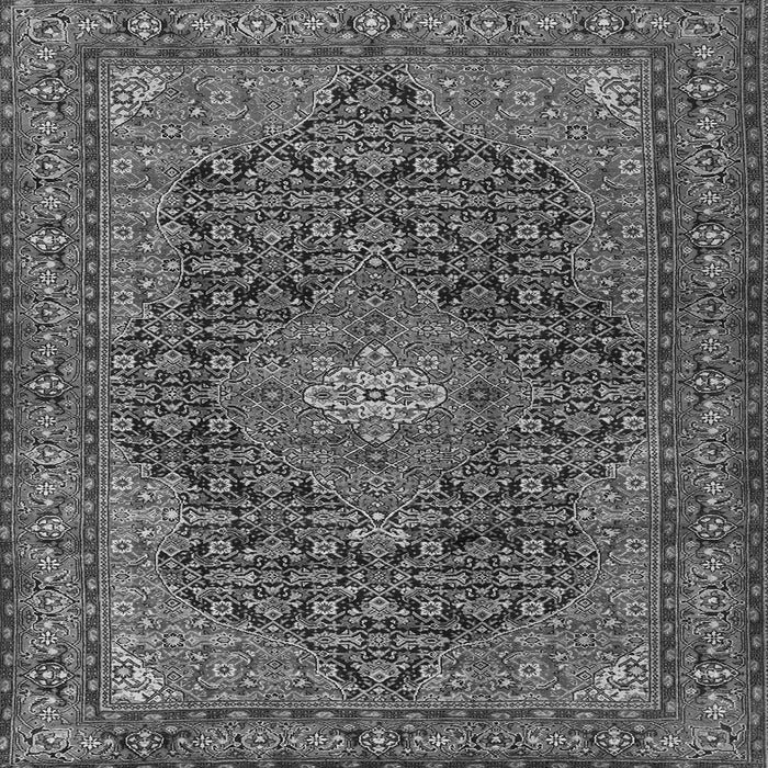 Serging Thickness of Persian Gray Traditional Rug, tr2176gry