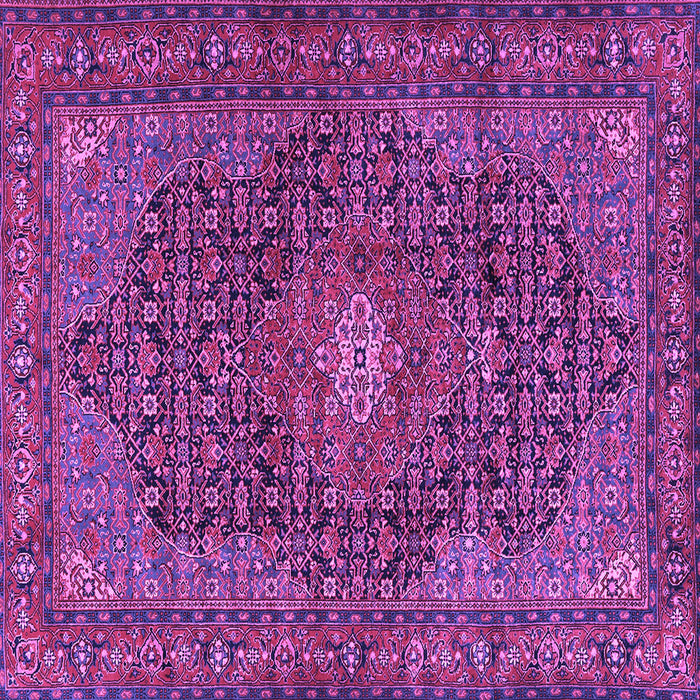 Square Persian Purple Traditional Rug, tr2176pur