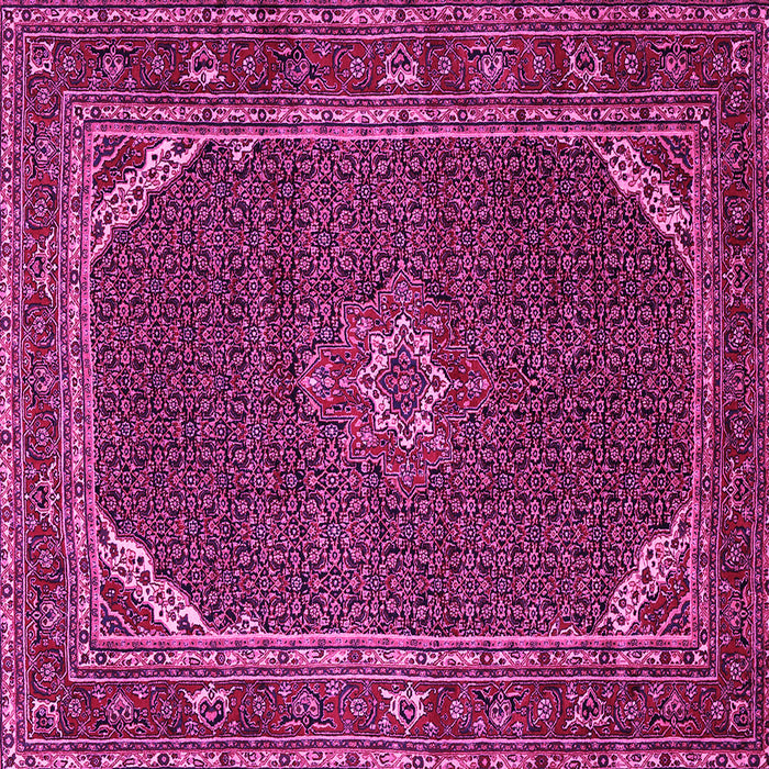 Square Persian Pink Traditional Rug, tr2177pnk