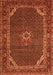 Persian Orange Traditional Rug, tr2177org