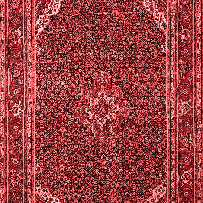 Machine Washable Persian Red Traditional Rug, wshtr2177red