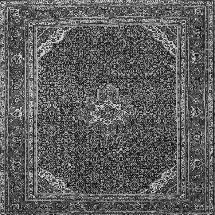 Serging Thickness of Persian Gray Traditional Rug, tr2177gry