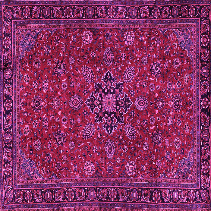 Square Persian Pink Traditional Rug, tr2178pnk