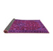 Sideview of Persian Purple Traditional Rug, tr2178pur