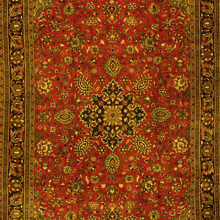 Persian Yellow Traditional Rug, tr2178yw