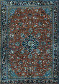 Persian Light Blue Traditional Rug, tr2178lblu