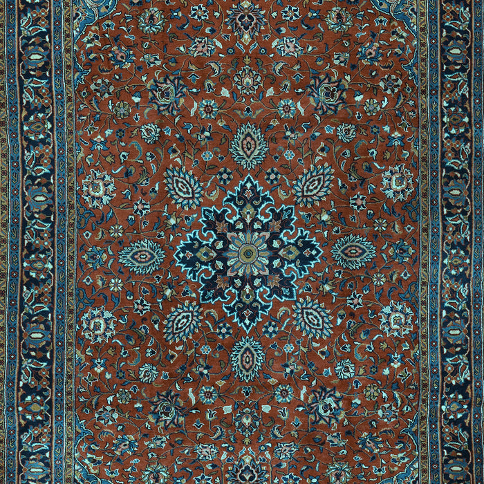 Persian Light Blue Traditional Rug, tr2178lblu