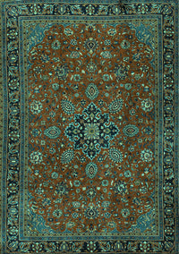 Persian Turquoise Traditional Rug, tr2178turq